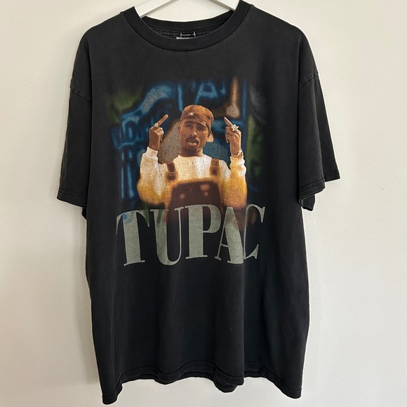 RARE Vintage 1999 Tupac Rap Shirt XL Tultex Tag Rap Tee VTG Tupac Shakur Tee